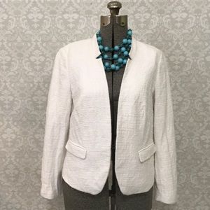 Beautiful LOFT White, Spring Blazer/Jacket Sz 8P